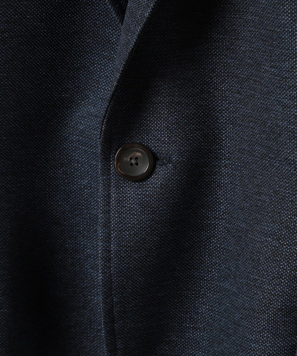MEN'S BIGI 【ACTIVE TAILOR/アクティブテイラー】カラミメッシュストレッチジャケット<ストレッチ><通気性> ネイビー