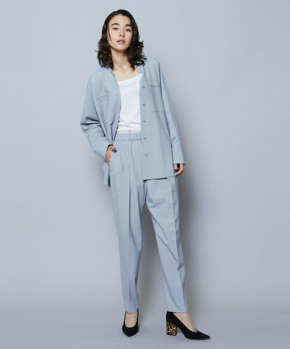 MOGA 2WAYサイロスパンテーパードパンツ［セットアップ可能］ ライトグレー