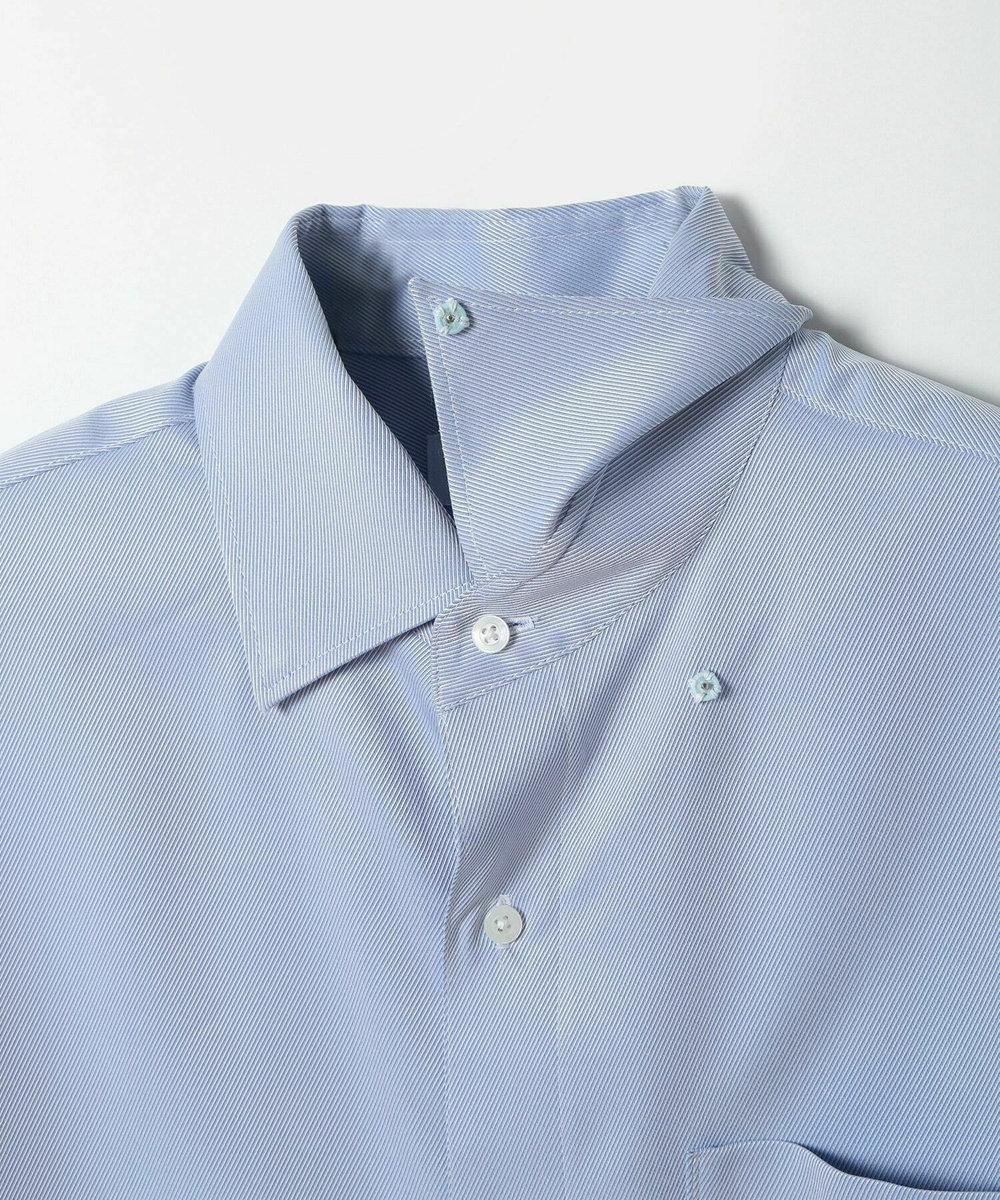 MEN'S BIGI 【ACTIVE TAILOR】クールマックスツイルドレスシャツ ブルー