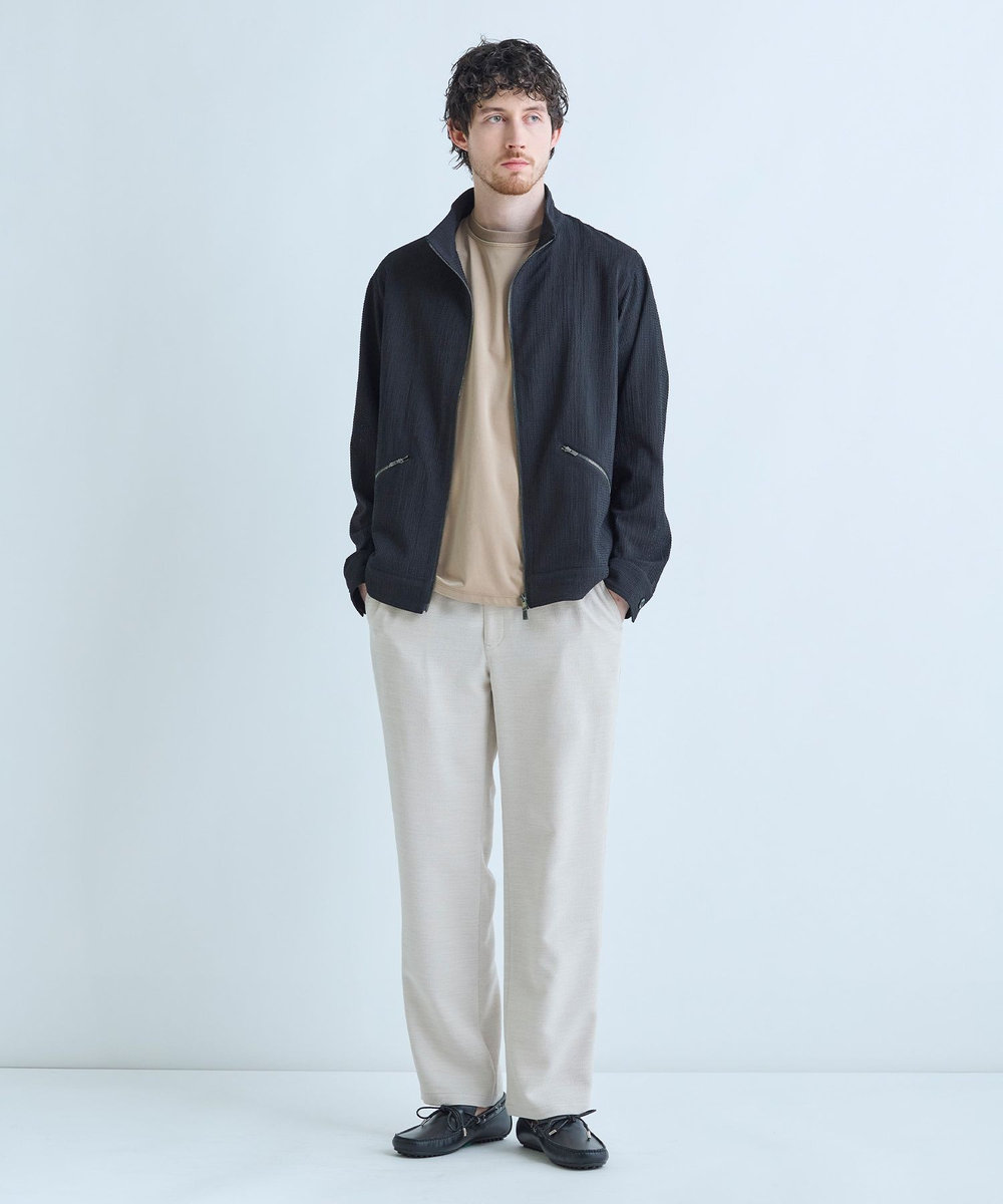 MEN'S BIGI Reflaxスラブオックスパンツ＜ストレッチ/イージーケア/吸汗性/通気性＞ ベージュ