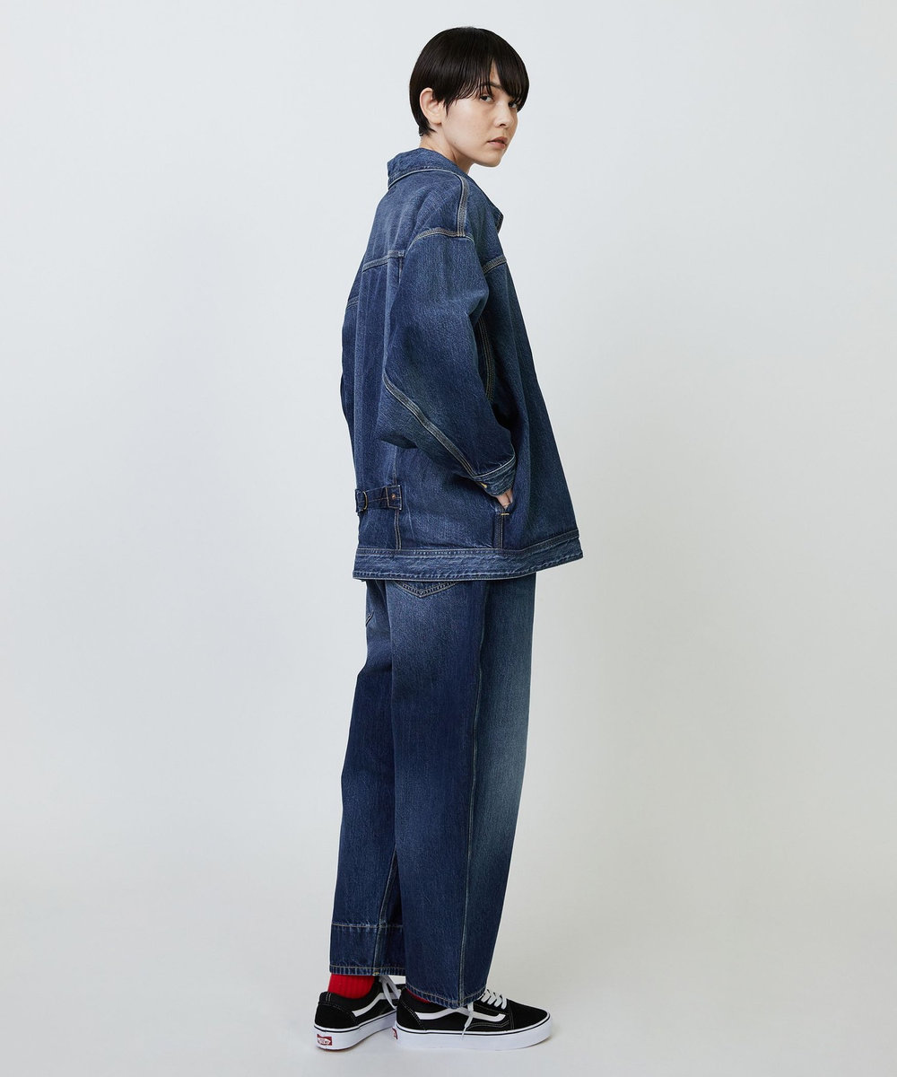 FRAPBOIS Lee×FRAPBOIS COW BOY PANTS ブルー