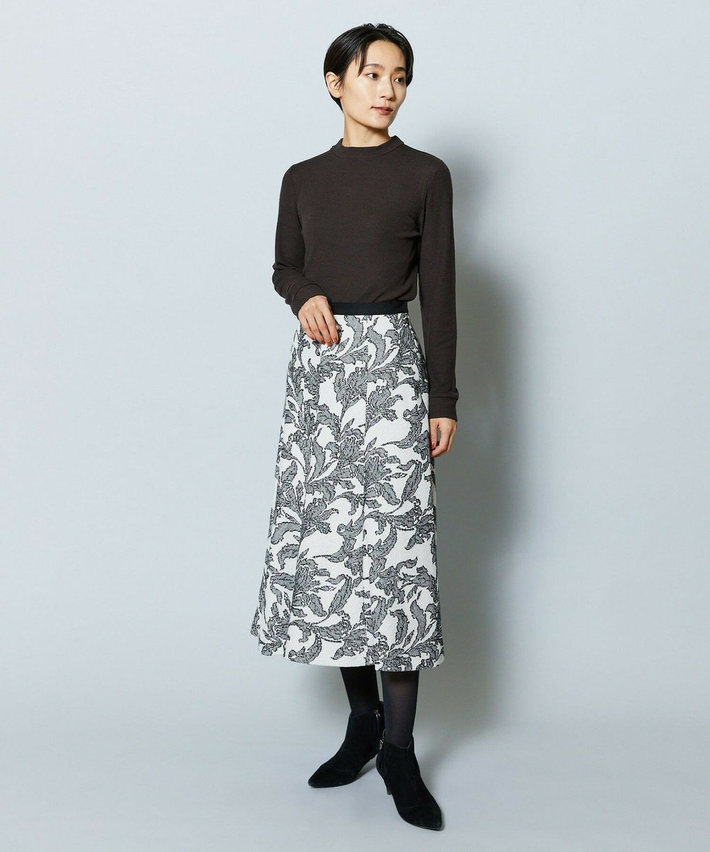 MOGA Collection MOGA Collection ウールリブトップス ブラウン