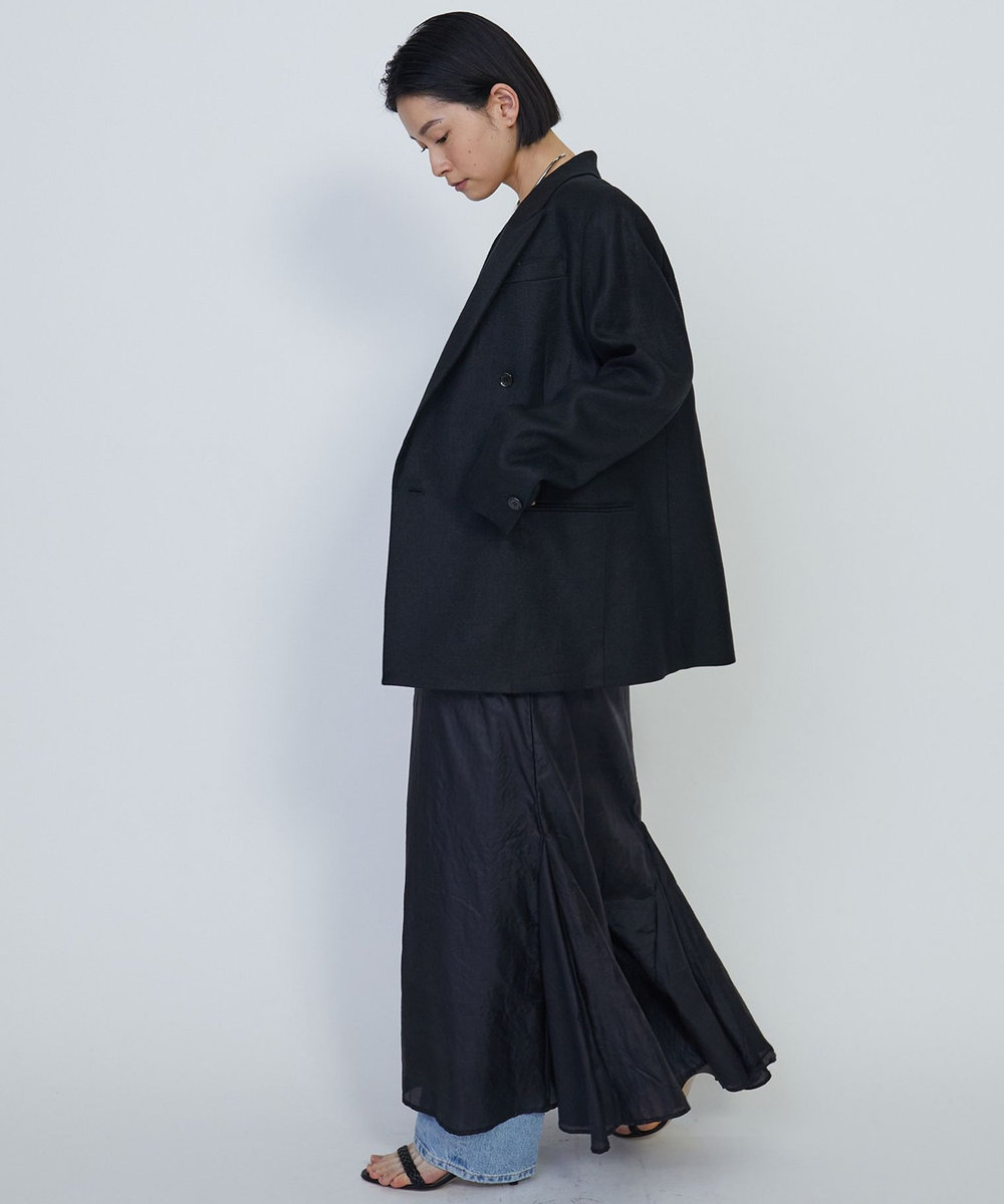 1er Arrondissement ＜COUTURE D'ADAM（クチュール ド アダム）＞シルクキャミドレス ブラック