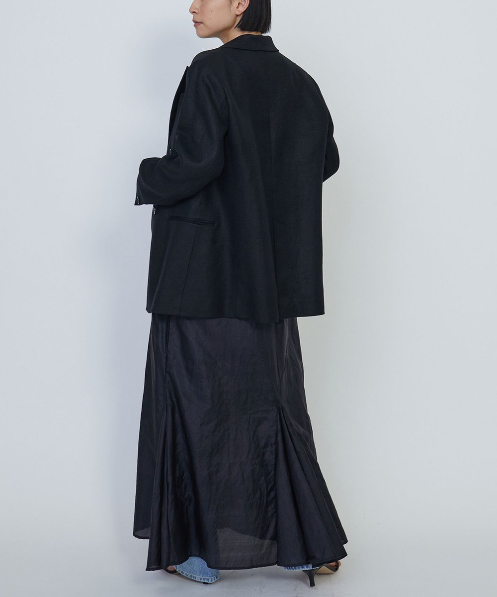 1er Arrondissement ＜COUTURE D'ADAM（クチュール ド アダム）＞シルクキャミドレス ブラック