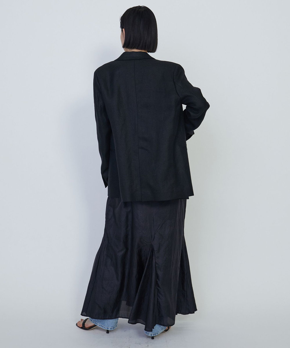 1er Arrondissement ＜COUTURE D'ADAM（クチュール ド アダム）＞シルクキャミドレス ブラック