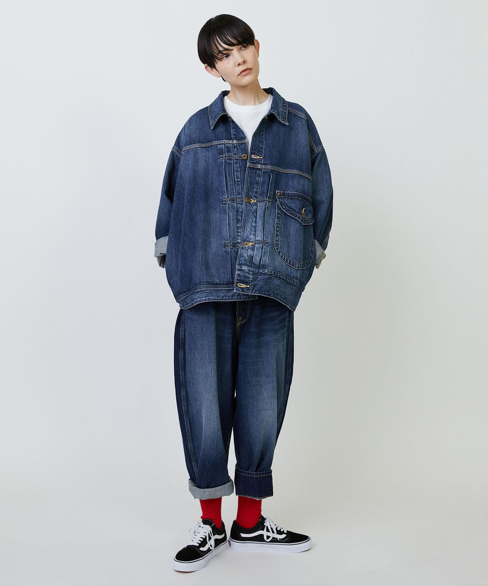 FRAPBOIS Lee×FRAPBOIS COW BOY PANTS ブルー