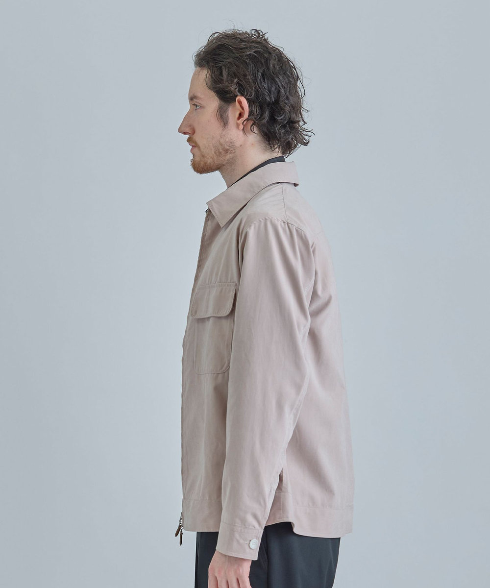 MEN'S BIGI フィブリルピーチ ショートブルゾン ピンク