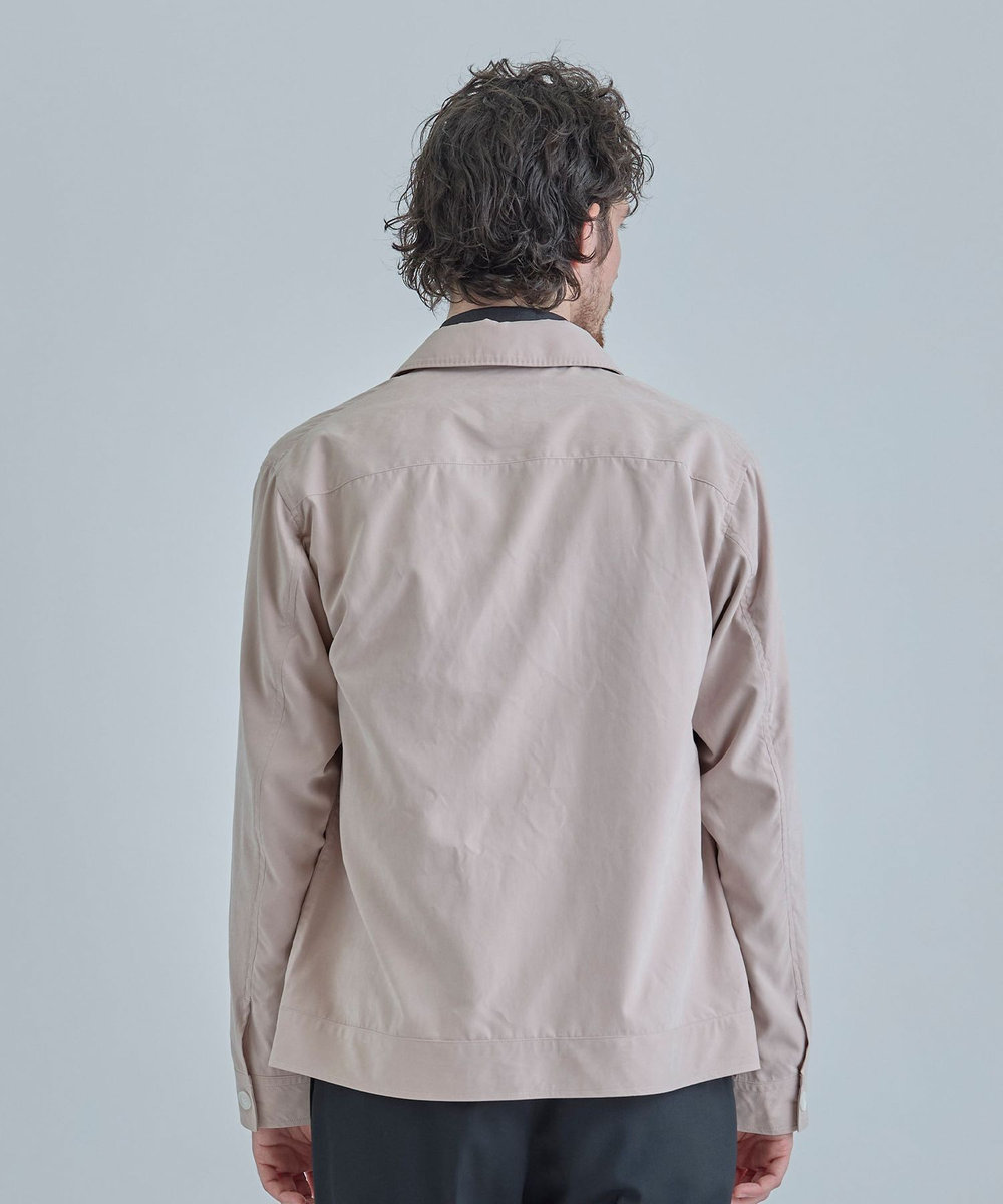 MEN'S BIGI フィブリルピーチ ショートブルゾン ピンク