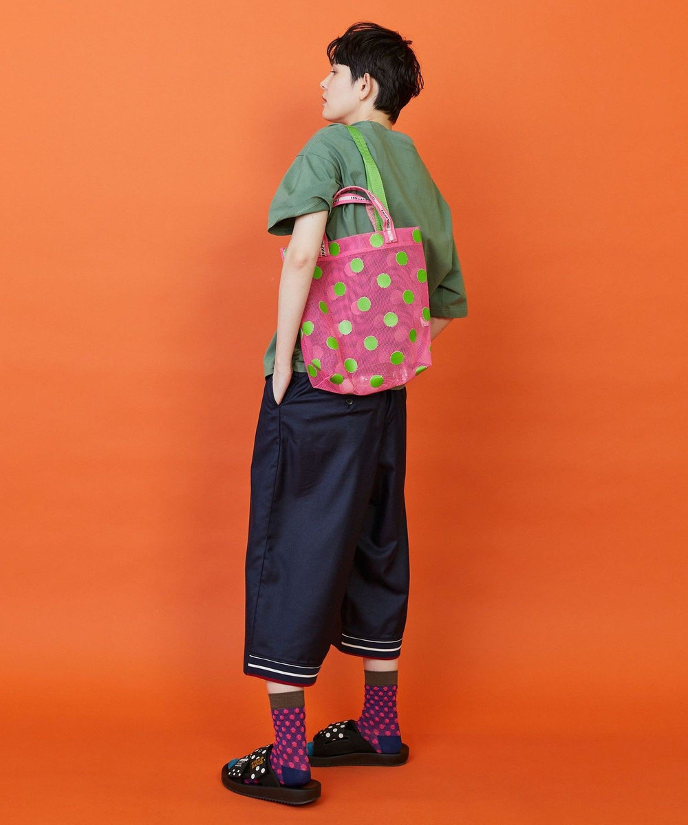 FRAPBOIS メッシュトートバッグ ピンク