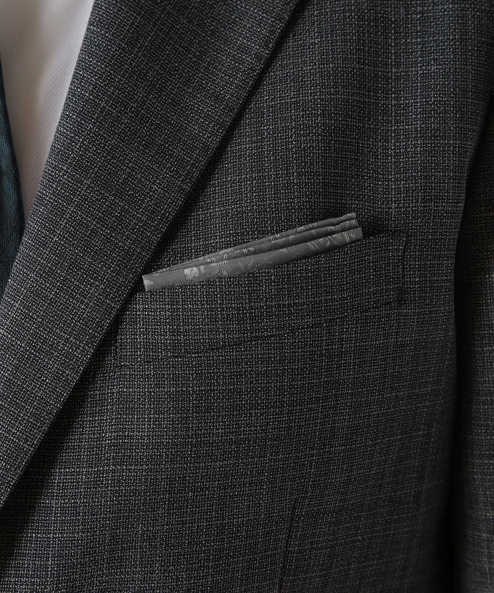 MEN'S BIGI 【ACTIVE TAILOR】ミックスヤーンテーラードジャケット グレー