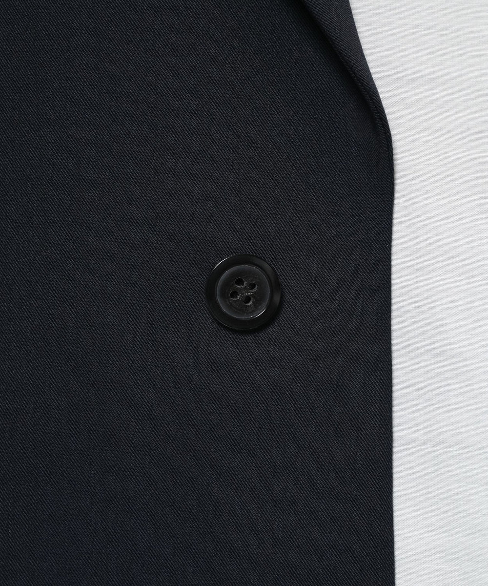 DÉPAREILLÉ WOOL NYLON GABARDINE JACKET / ウールナイロンギャバジンジャケット ネイビー