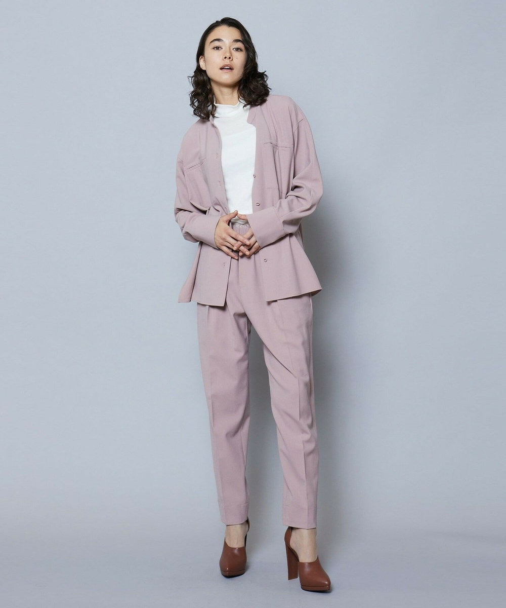 MOGA 2WAYサイロスパンテーパードパンツ［セットアップ可能］ ピンク