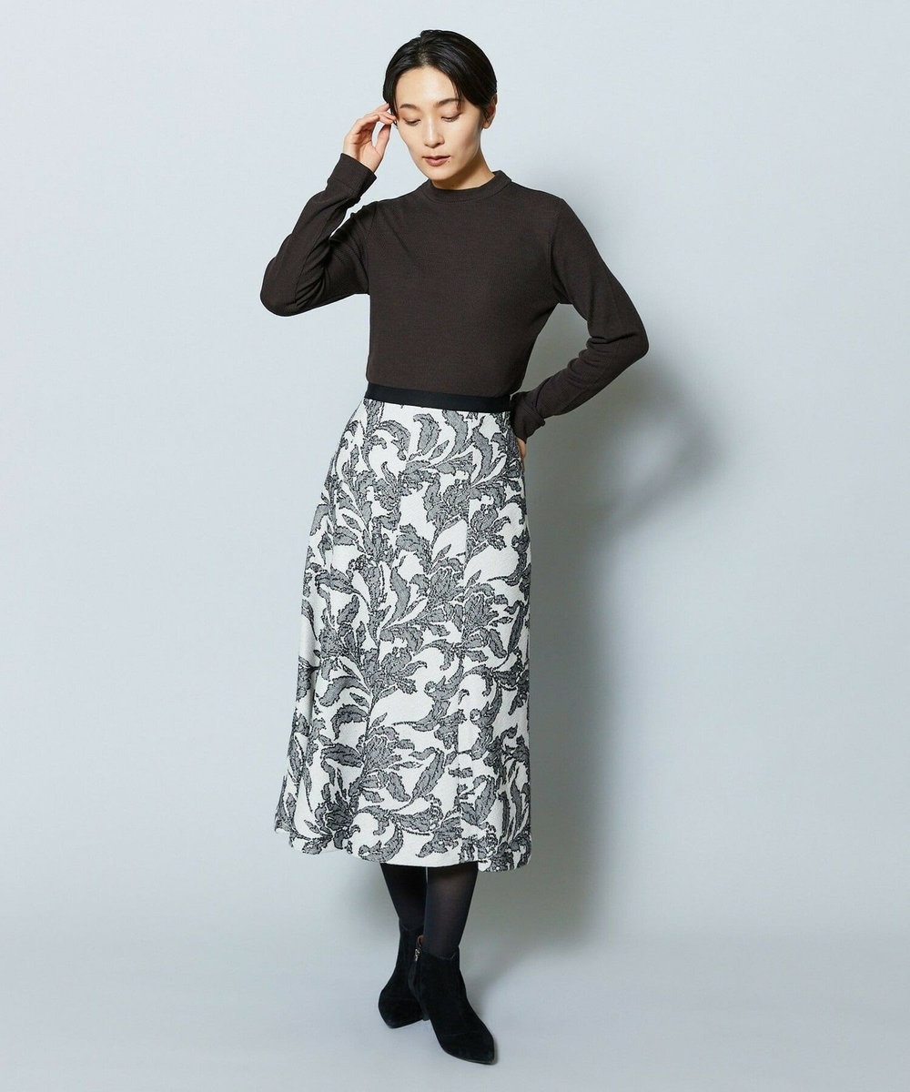 MOGA Collection MOGA Collection ウールリブトップス ブラウン
