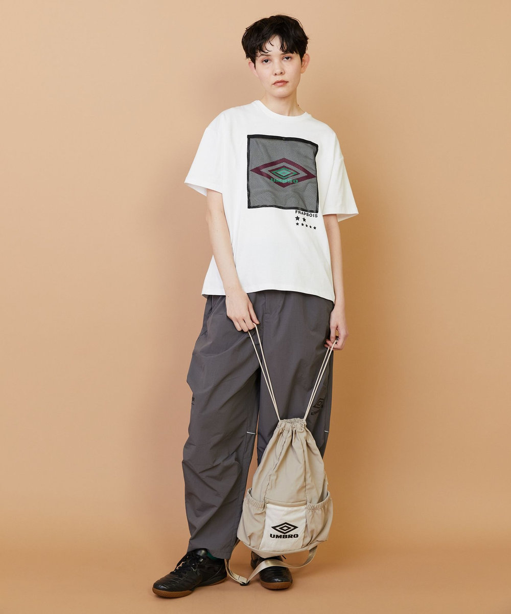 FRAPBOIS UMBRO ドローストリングバッグ グレイッシュベージュ