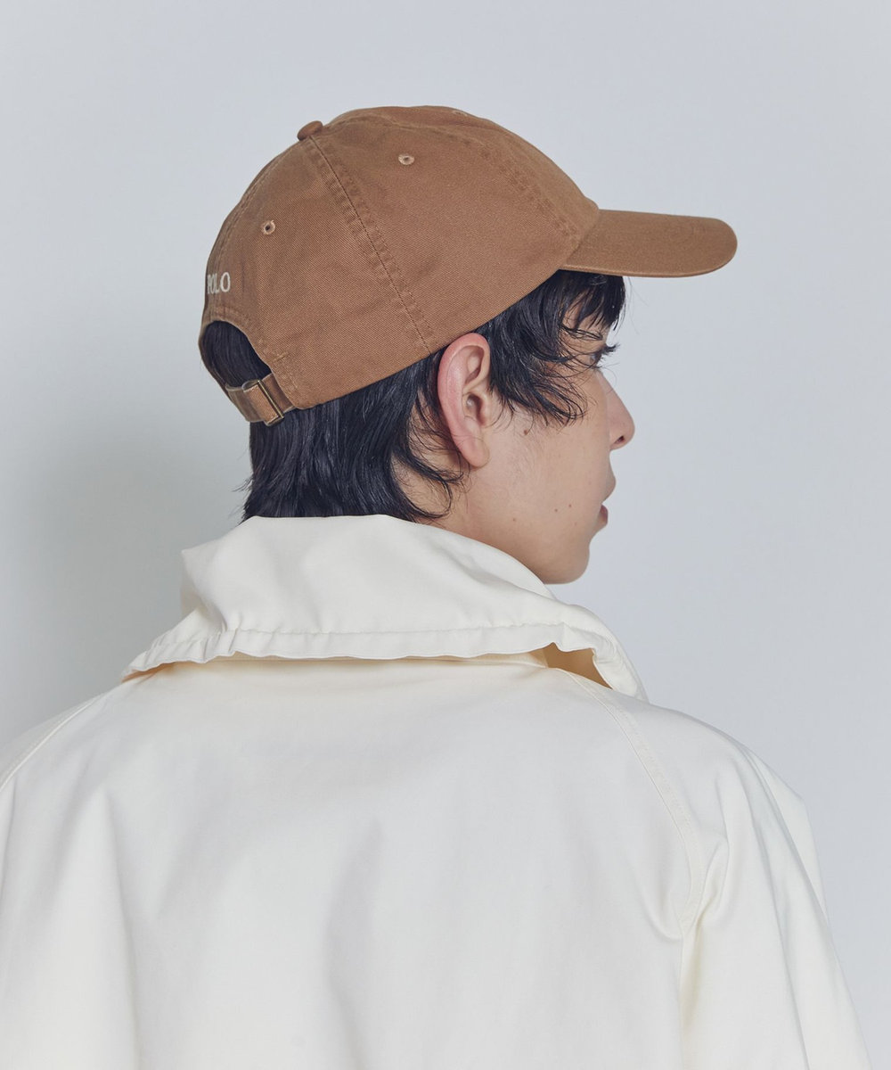 1er Arrondissement ＜POLO RALPH LAUREN（ポロ ラルフ ローレン）＞コットンチノクラシックスポーツキャップ ベージュ