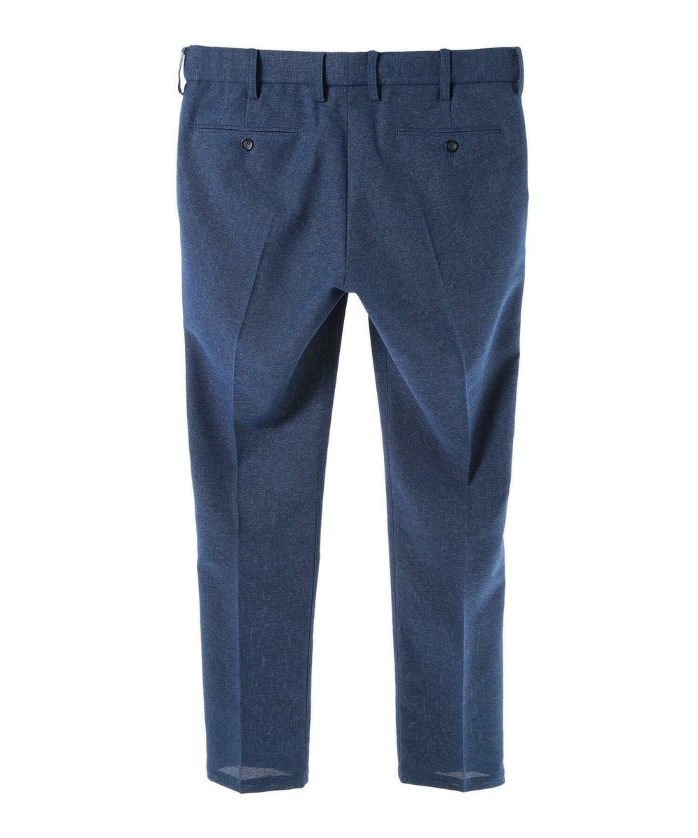 MEN'S BIGI 【ACTIVE TAILOR/アクティブテイラー】カラミメッシュストレッチパンツ ブルー