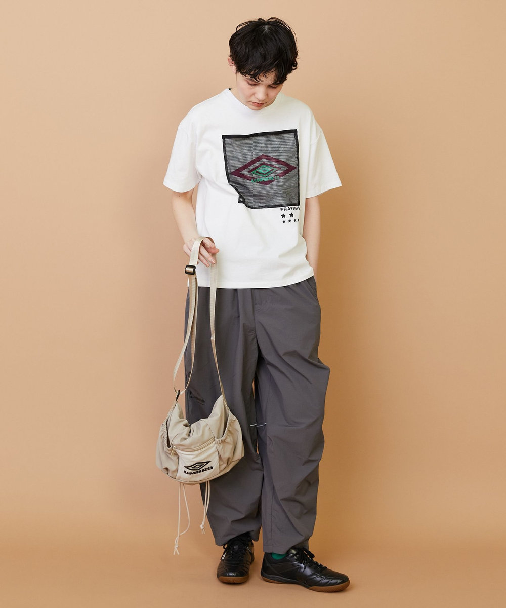 FRAPBOIS UMBRO ドローストリングバッグ グレイッシュベージュ