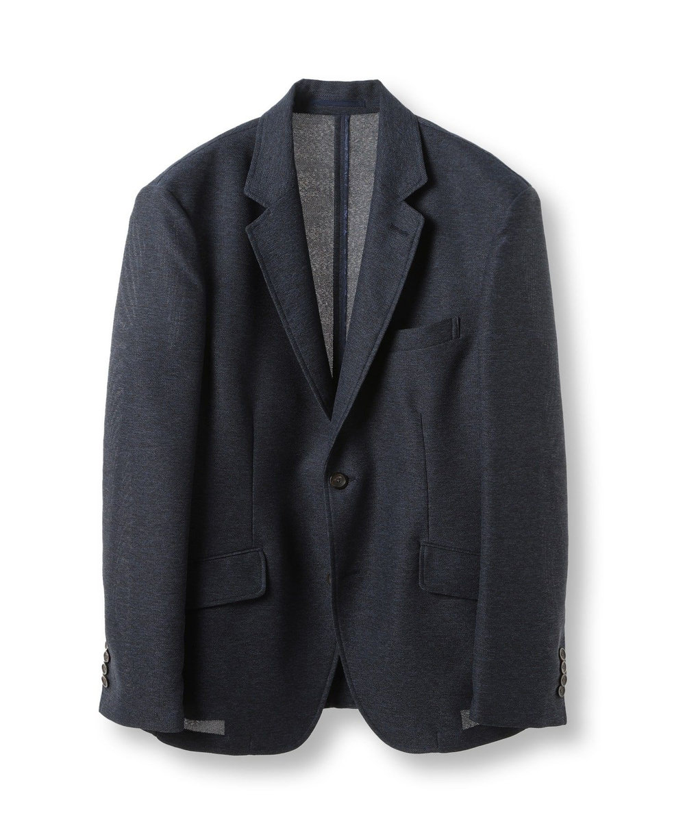 MEN'S BIGI 【ACTIVE TAILOR/アクティブテイラー】カラミメッシュストレッチジャケット<ストレッチ><通気性> ネイビー