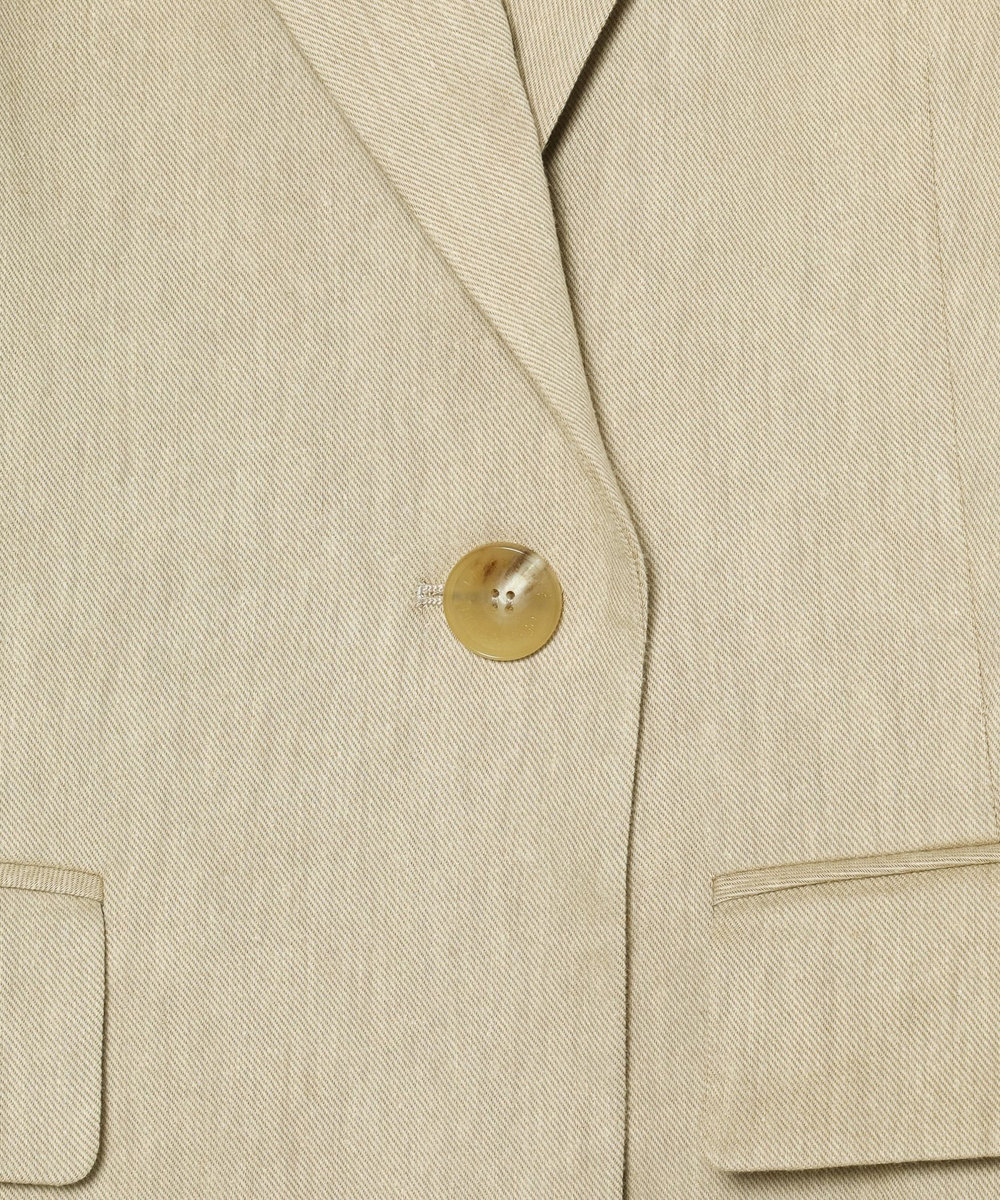 DÉPAREILLÉ VISCORSE LINEN JACKET / ヴィスコースリネンジャケット ベージュ