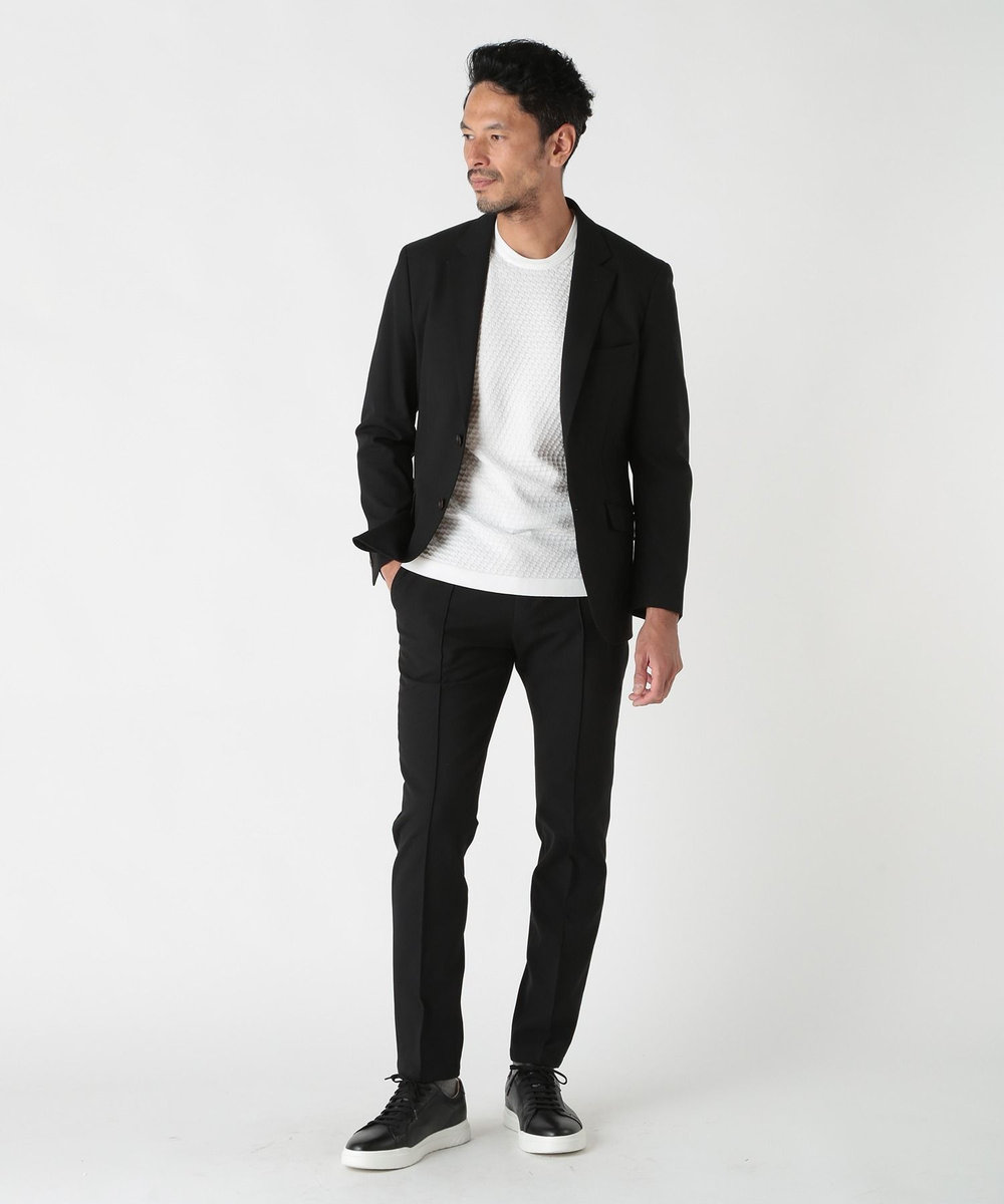 MEN'S BIGI 360度ストレッチTRパンツ〈接触冷感〉 ブラック