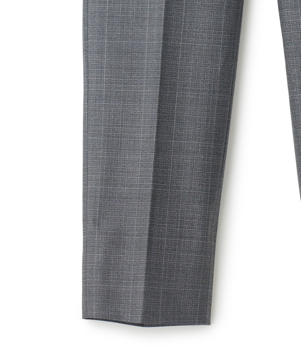 MEN'S BIGI ウィンドウペンチェック セットアップパンツ グレー