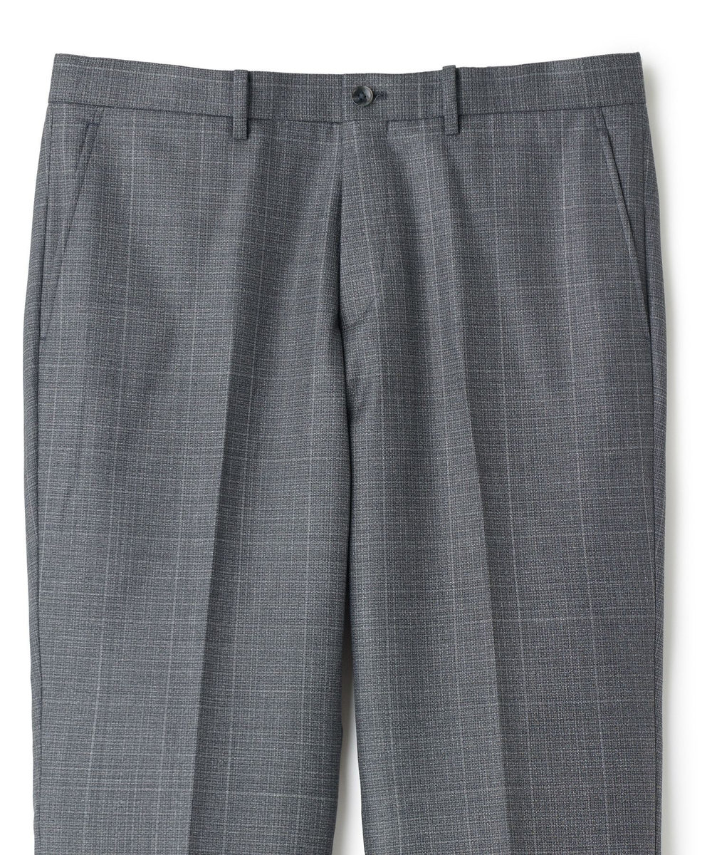 MEN'S BIGI ウィンドウペンチェック セットアップパンツ グレー