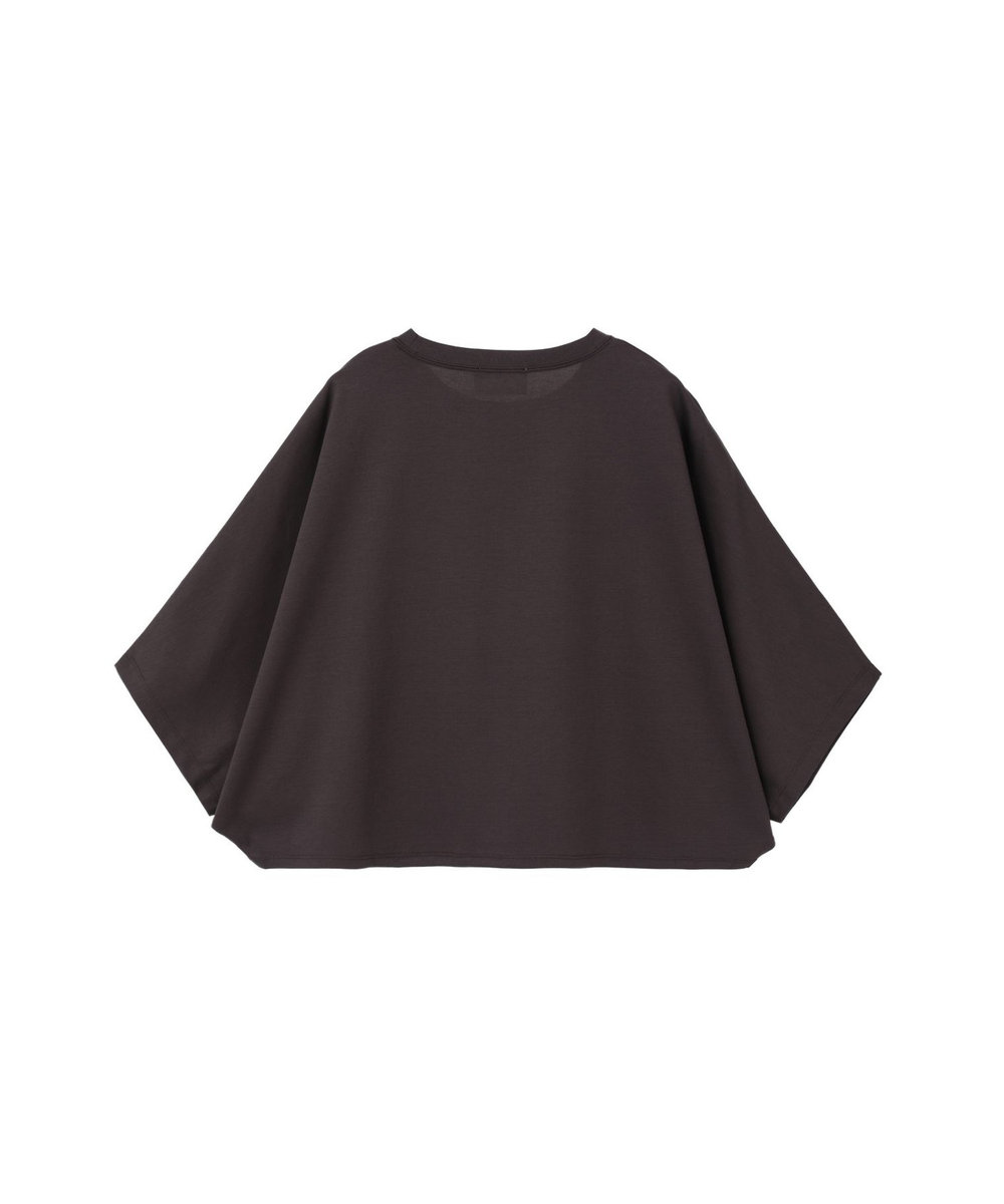 1er Arrondissement ハイゲージポンチクロップドＴシャツ ブラウン
