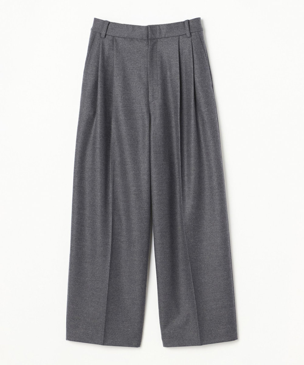 unbilanc バンブルダブルタックパンツ トップグレー