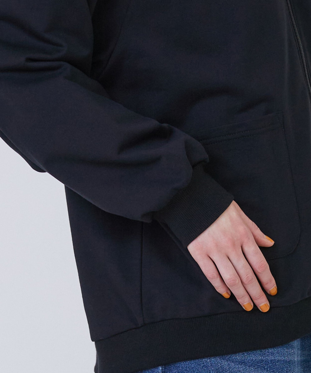 FRAPBOIS ジップカーデ2 ブラック