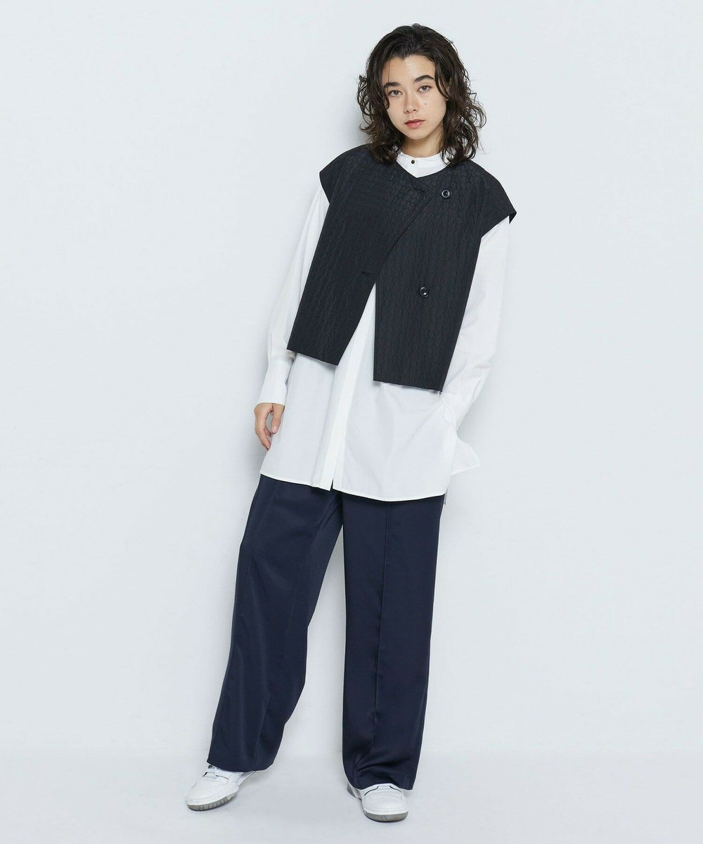 feerique タイプライターヴィンテージロングシャツ オフホワイト