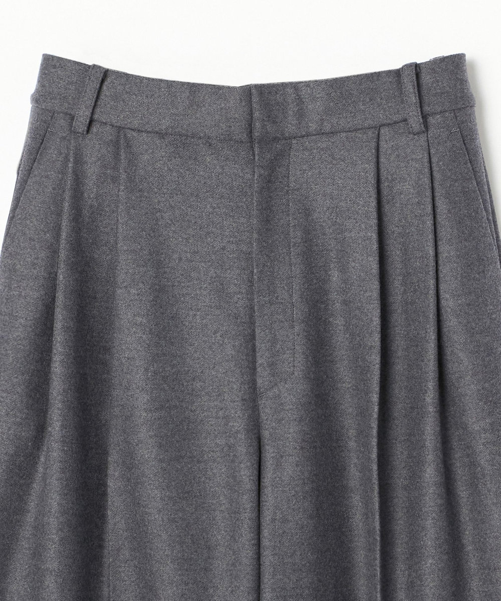 unbilanc バンブルダブルタックパンツ トップグレー