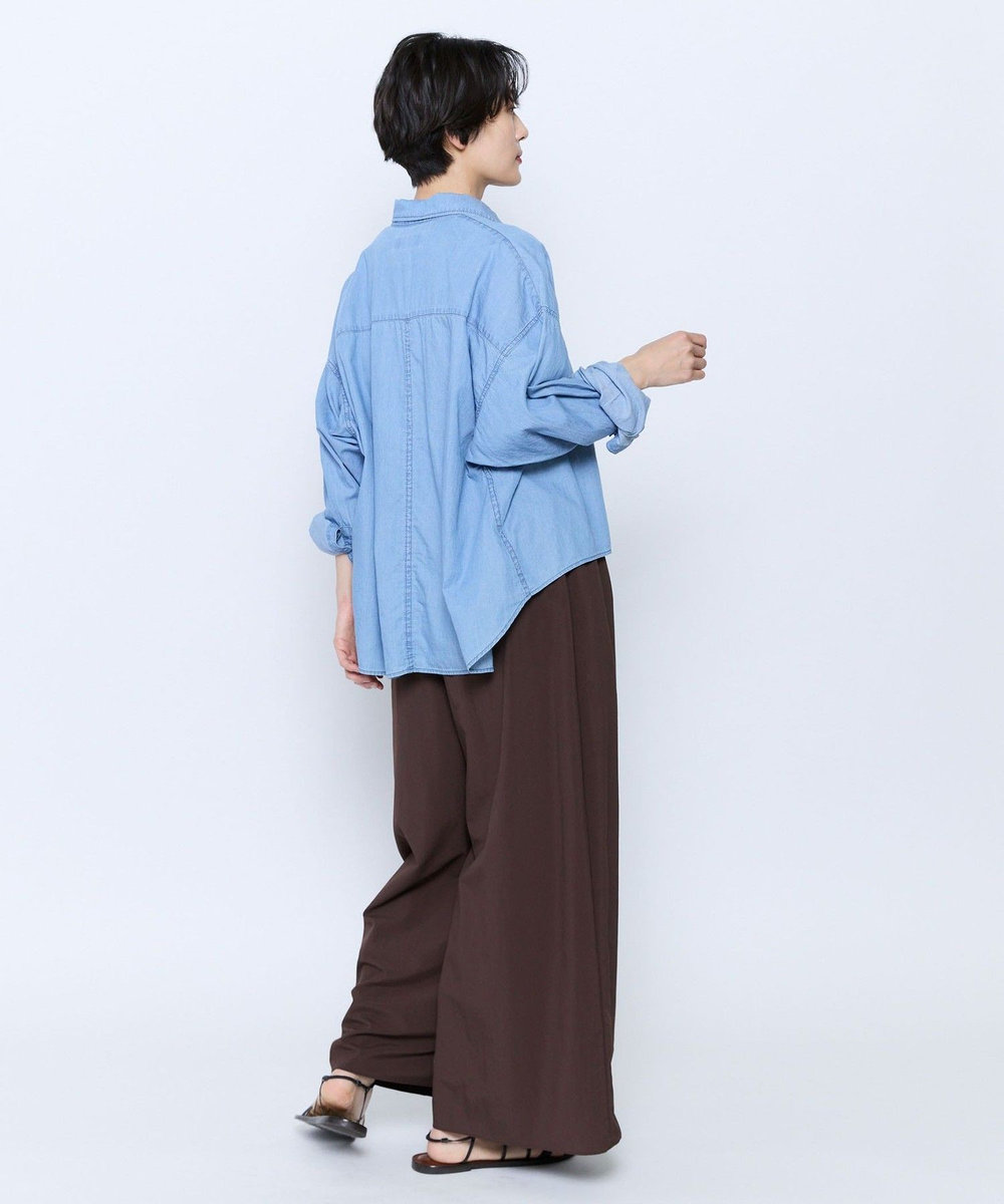 feerique feerique 3OZデニムシャツ サックスブルー
