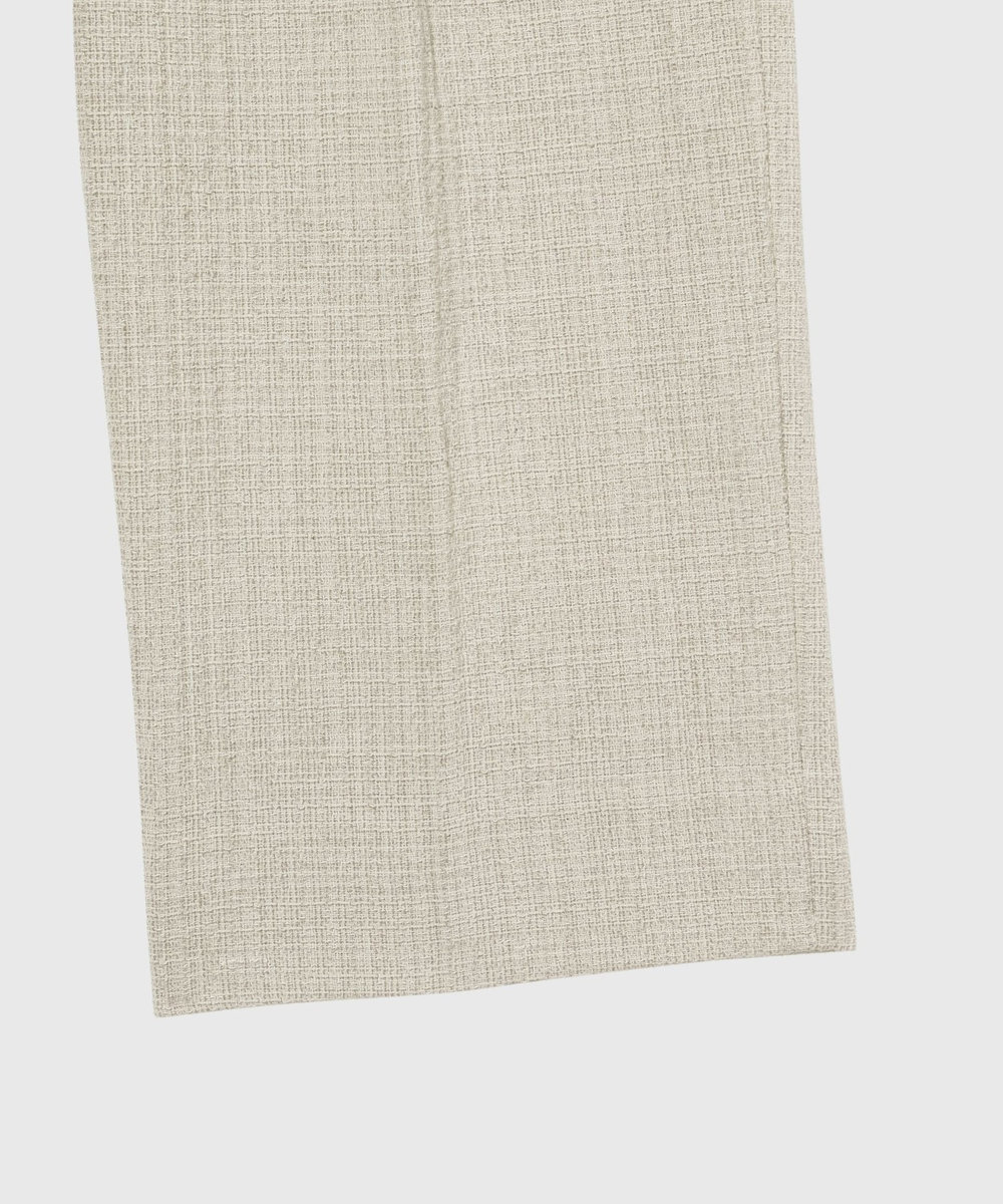 DÉPAREILLÉ SLUB TWEED PANTS / スラブツィードパンツ ベージュ