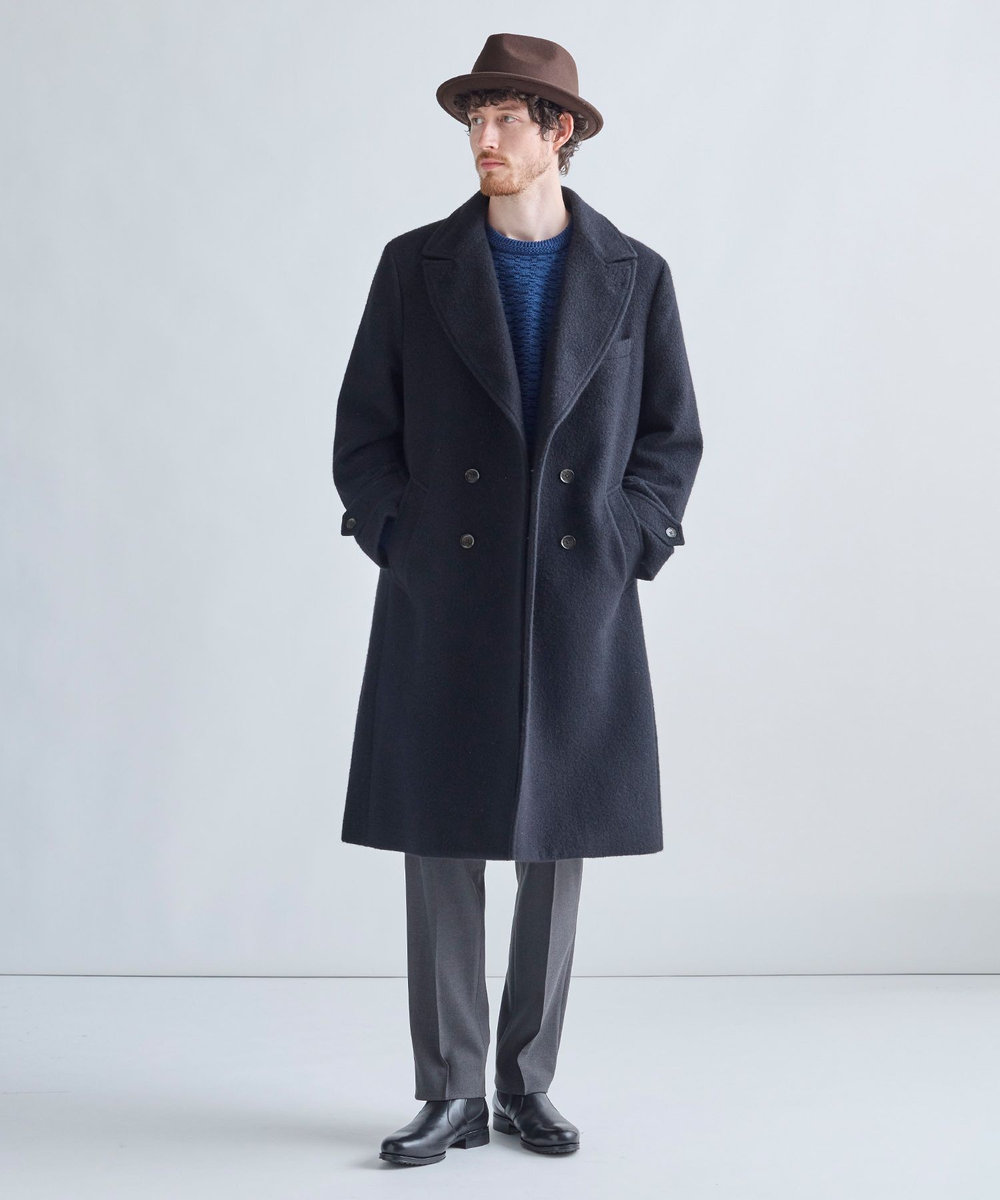 MEN'S BIGI RUBEN 中折れスタイリッシュハット ブラウン