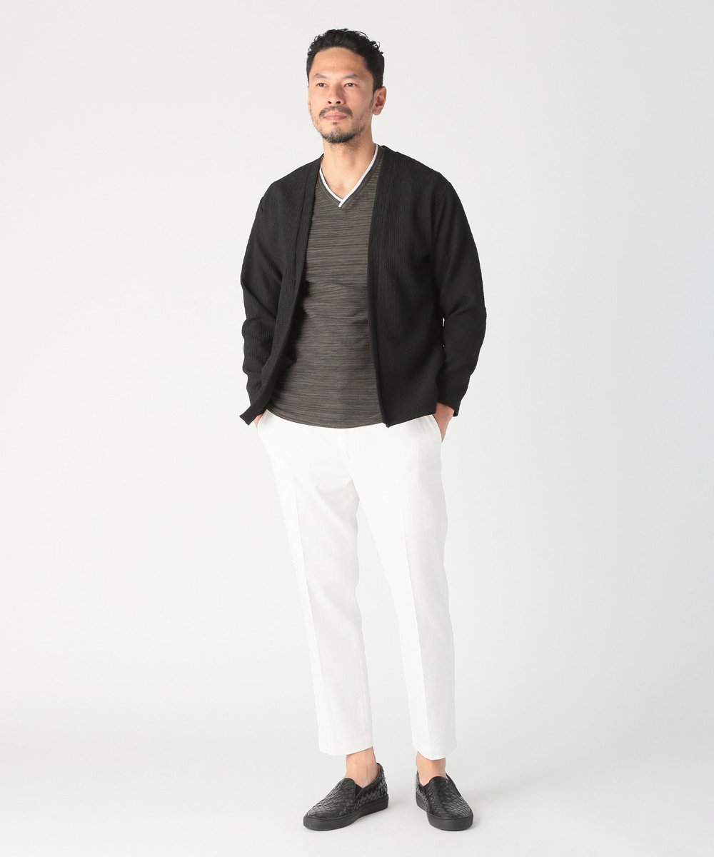 MEN'S BIGI スラブタック天竺素材Tシャツ＜吸水速乾＞ グリーン
