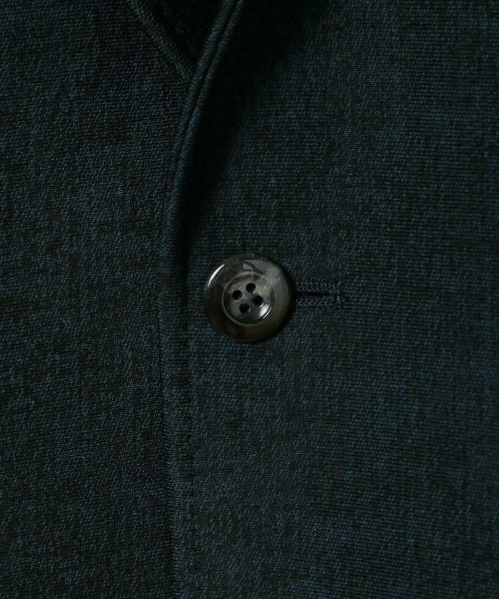 MEN'S BIGI 【ACTIVE TAILOR/アクティブテイラー】ヒートパフォーマーツイード調プリントジャケット ネイビー