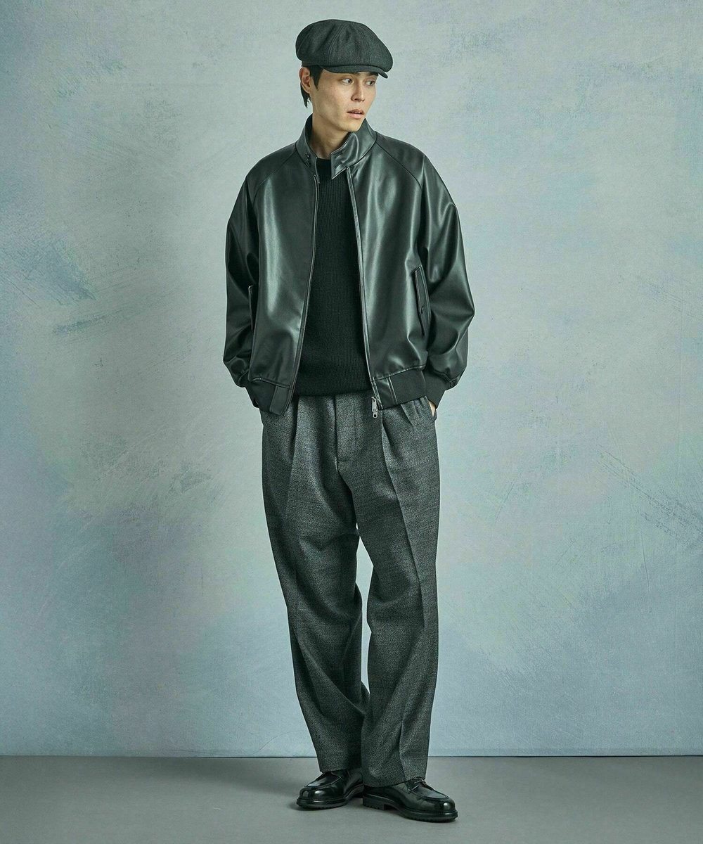 MEN'S BIGI キャスケット グレー