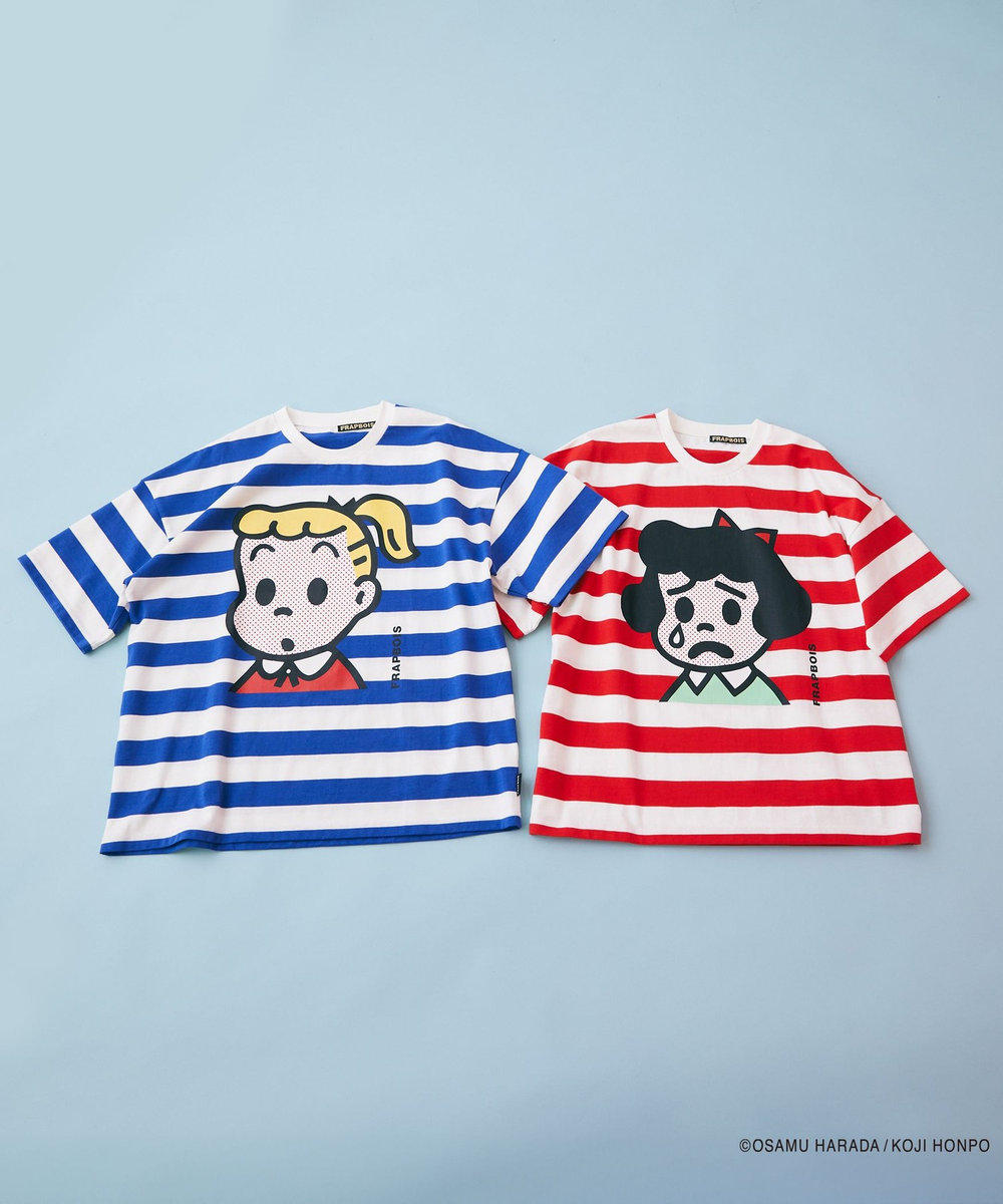 FRAPBOIS OSAMU GOODS フェイスT レッド