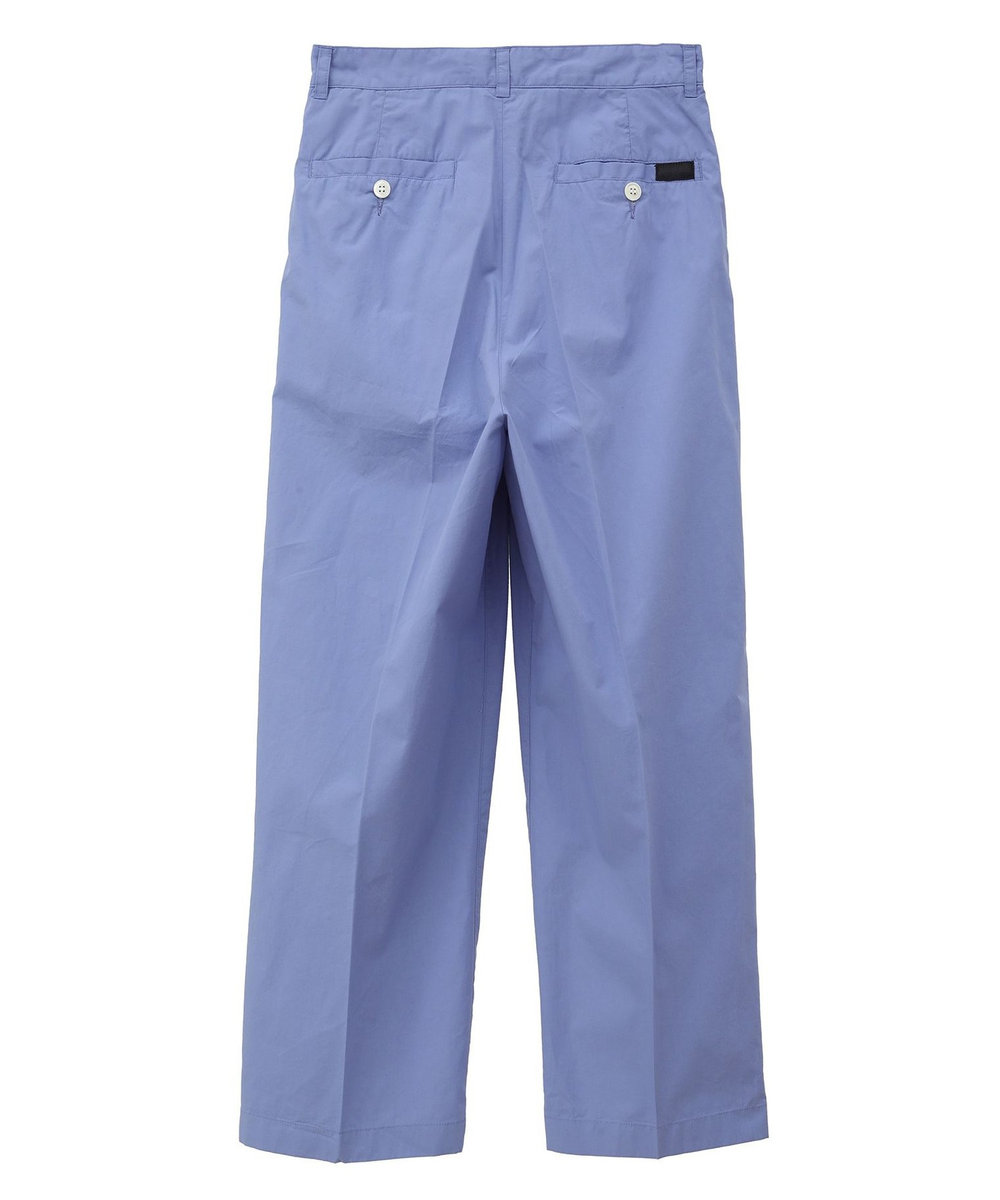 1er Arrondissement ＜BONNY WOVEN (ボニーウーブン)＞2タックパンツ ブルー