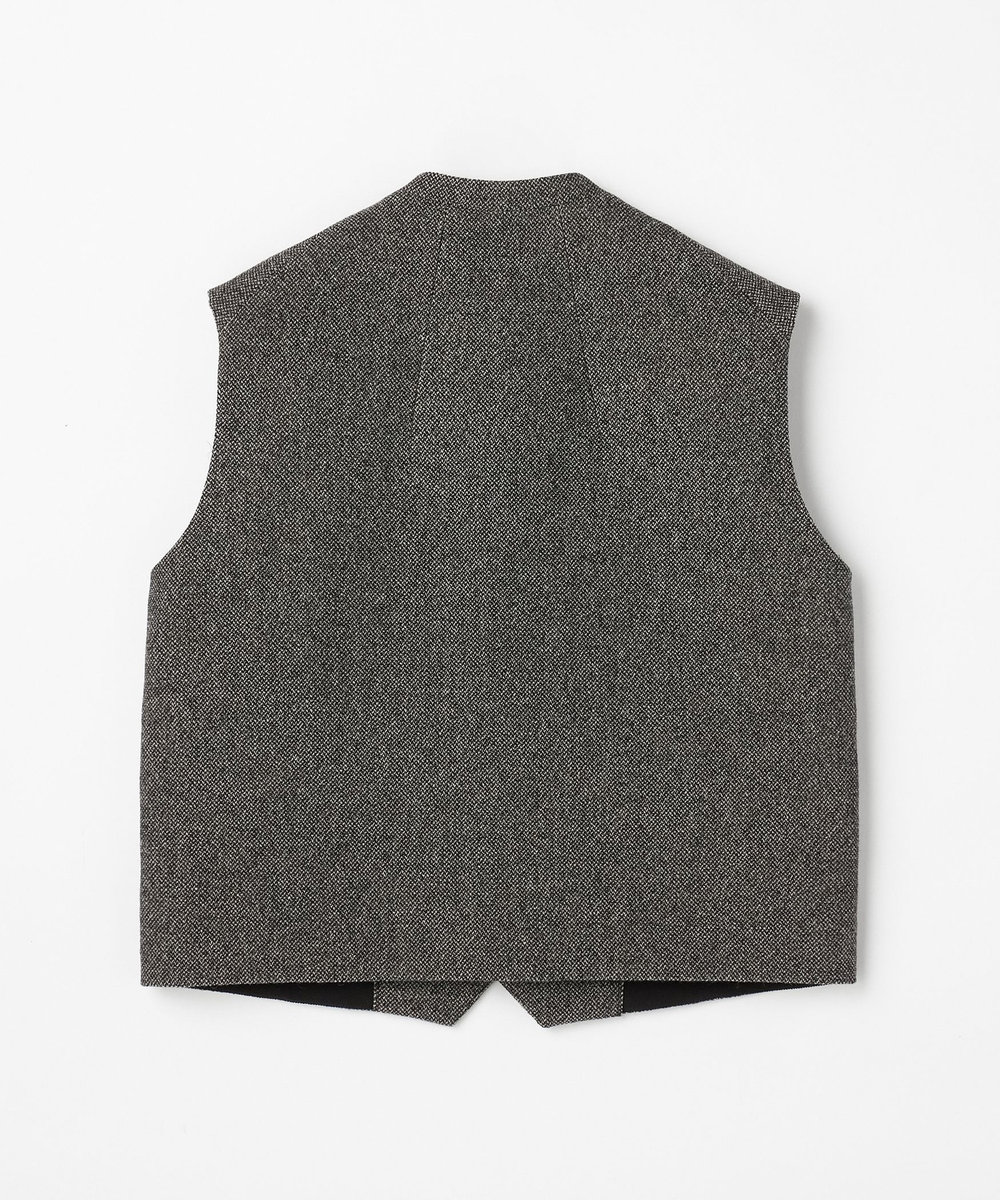 DÉPAREILLÉ WOOL SLUB GILET / ウールスラブジレ グレー