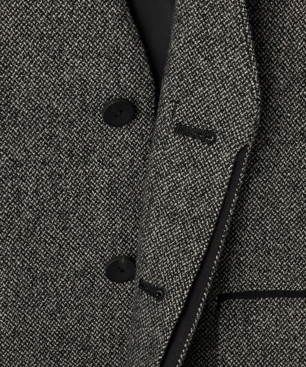 DÉPAREILLÉ WOOL SLUB GILET / ウールスラブジレ グレー