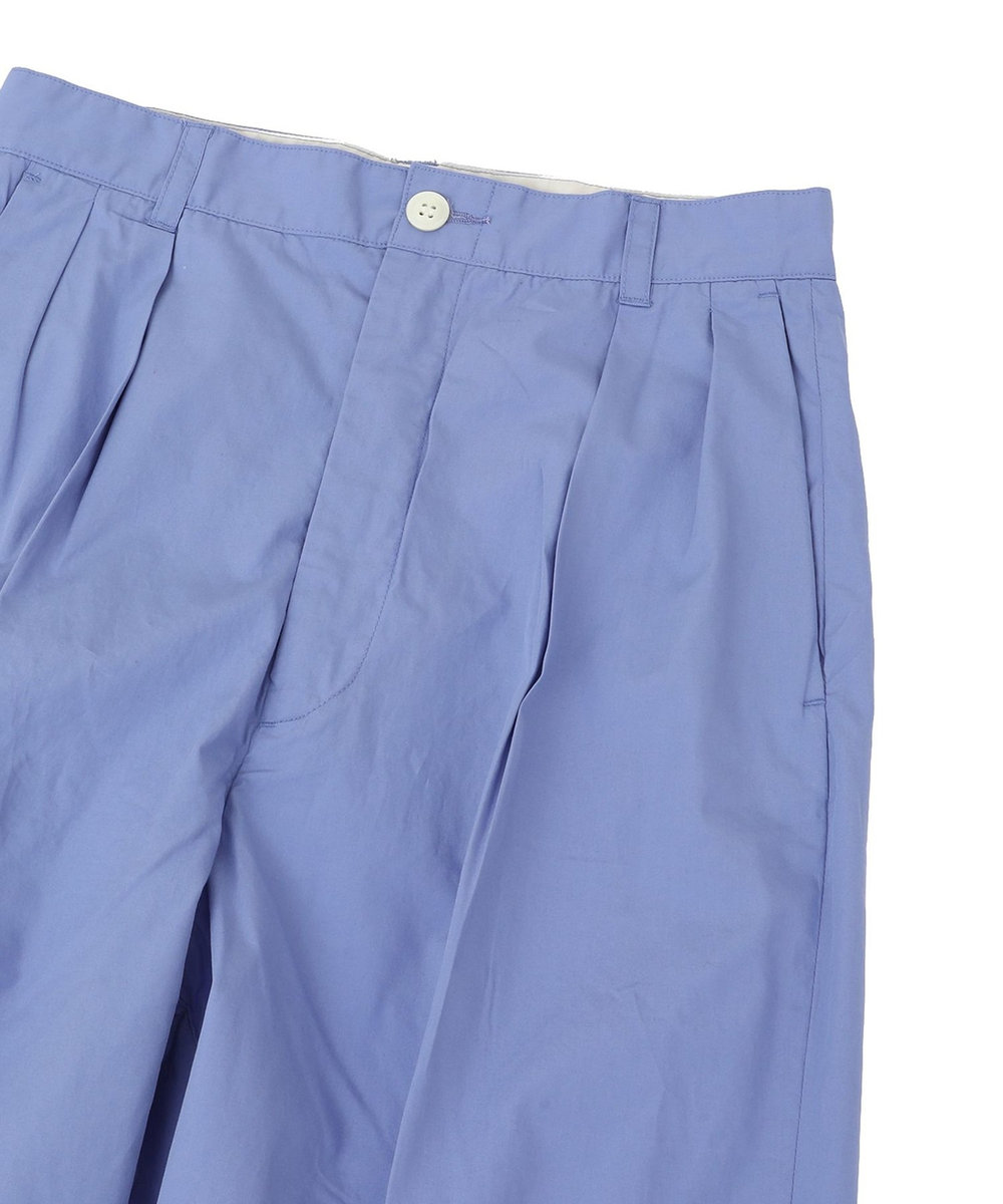 1er Arrondissement ＜BONNY WOVEN (ボニーウーブン)＞2タックパンツ ブルー