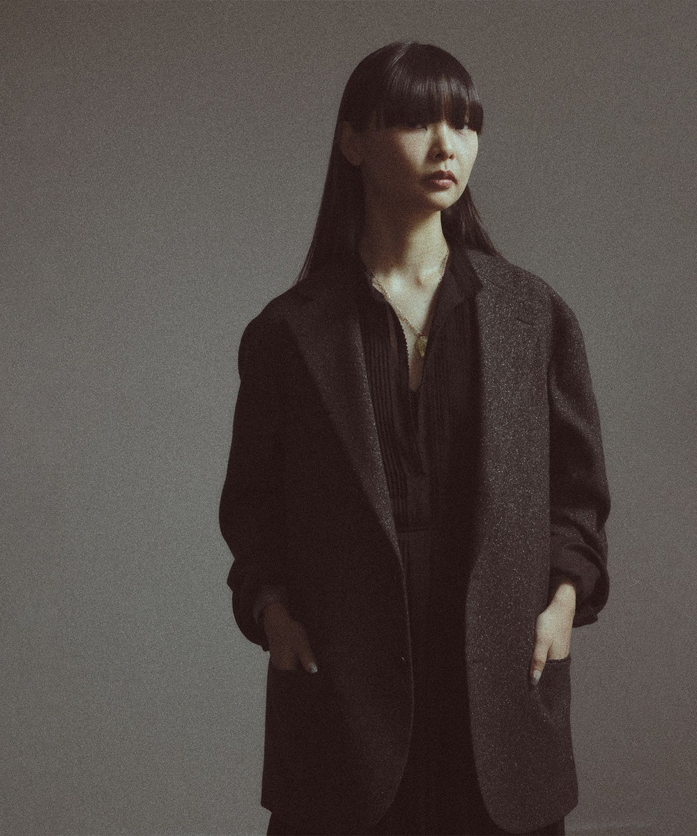 MEN'S BIGI 【BASED ON MEN'S BIGI HERITAGE】メランジ リラックス3Bジャケット ブラック