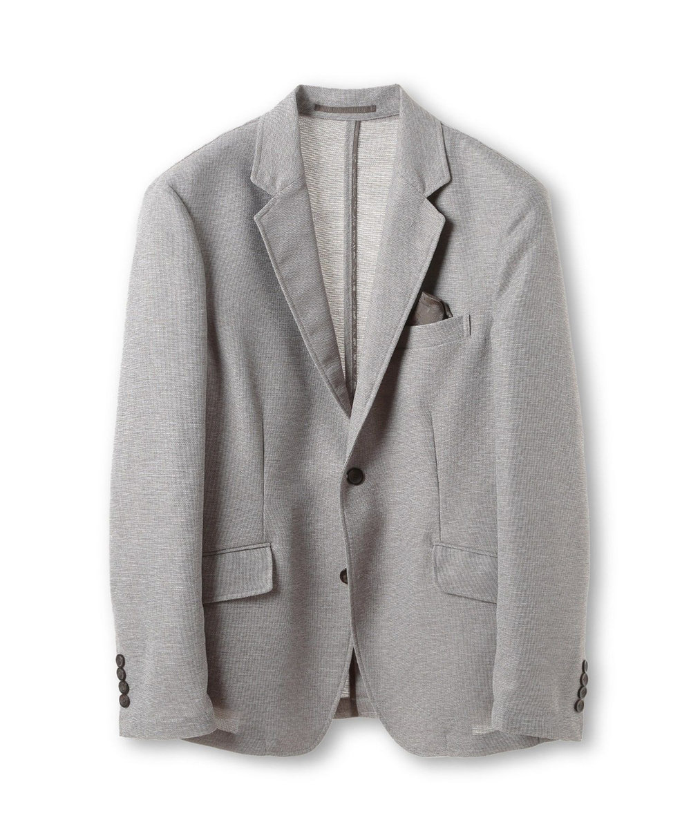 MEN'S BIGI 【ACTIVE TAILOR/アクティブテイラー】カラミメッシュストレッチジャケット<ストレッチ><通気性> ベージュ