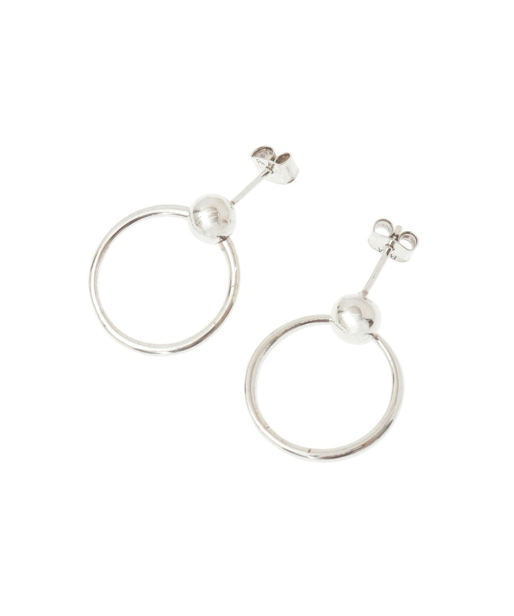 1er Arrondissement 【WEB限定】＜PHILIPPE AUDIBERT (フィリップオーディベール)＞"Asha"フープピアス シルバー