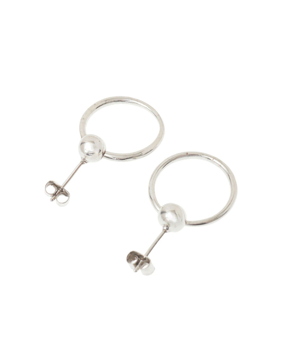 1er Arrondissement 【WEB限定】＜PHILIPPE AUDIBERT (フィリップオーディベール)＞"Asha"フープピアス シルバー
