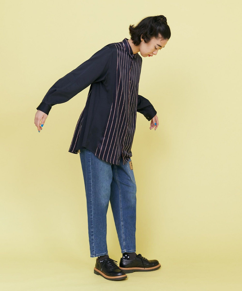 FRAPBOIS ムーブデニム パンツ ブルー