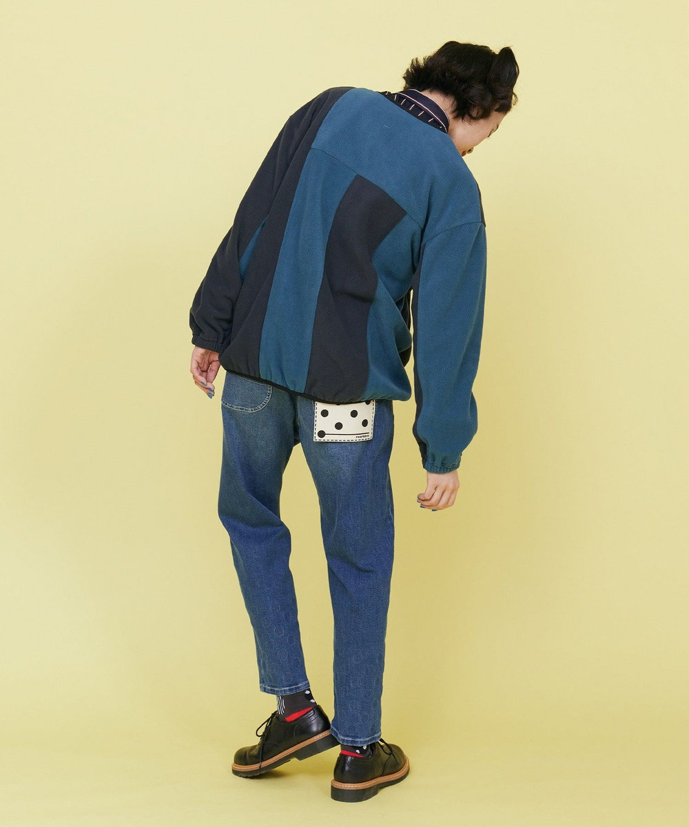 FRAPBOIS ムーブデニム パンツ ブルー