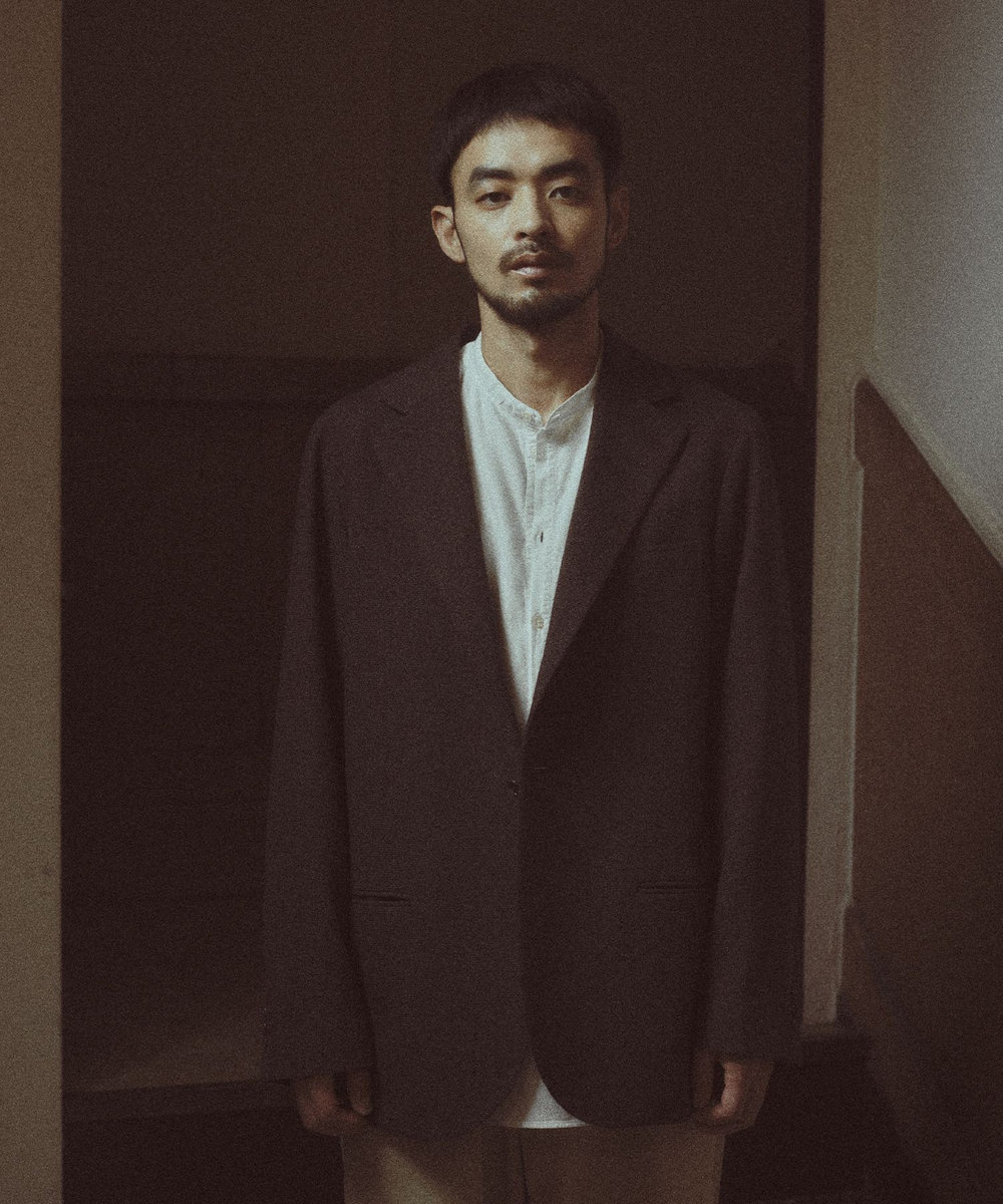 MEN'S BIGI 【BASED ON MEN'S BIGI HERITAGE】メランジ調 リラックス3Bジャケット ブラウン