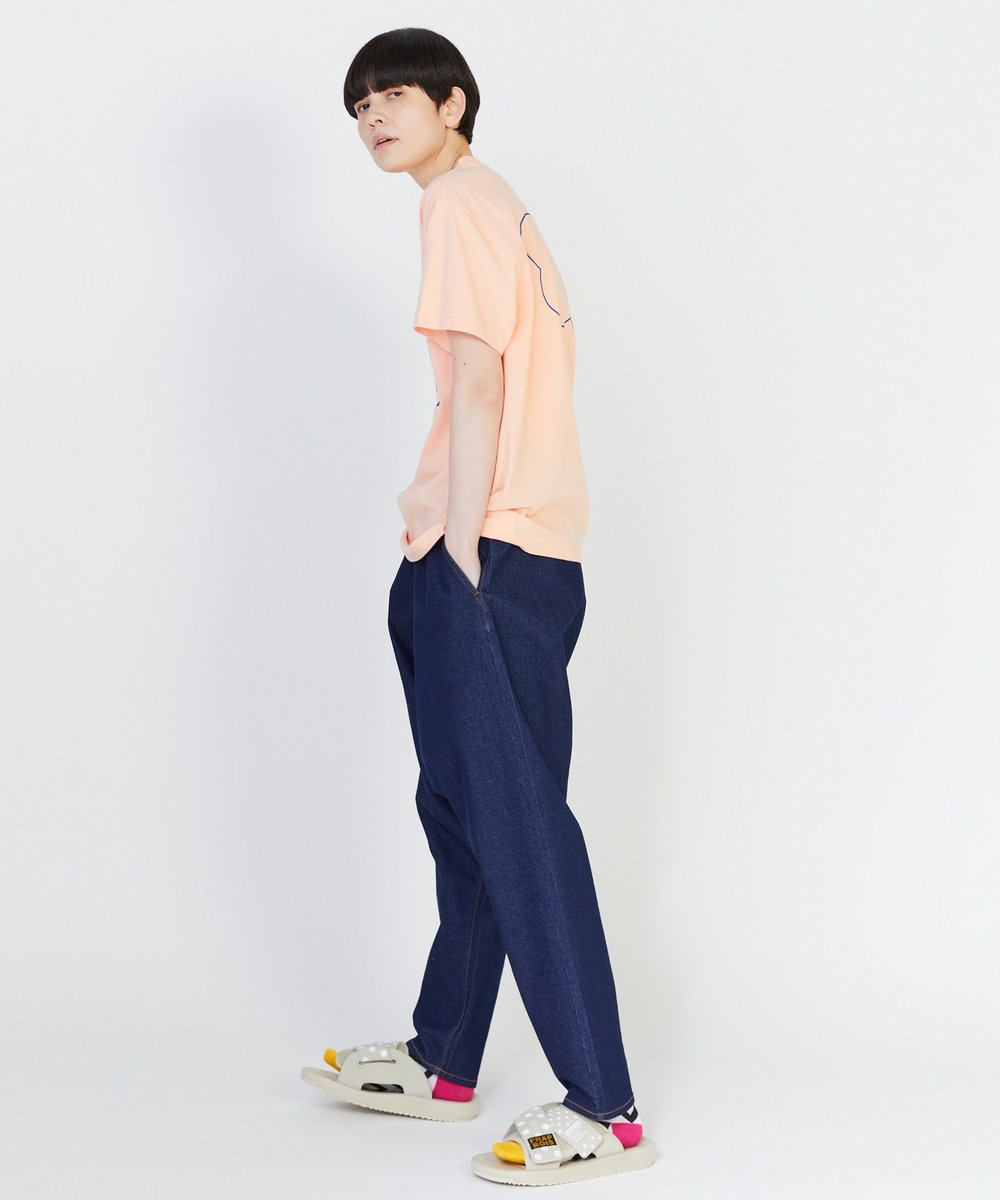 FRAPBOIS スマートサルエルパンツ ネイビー